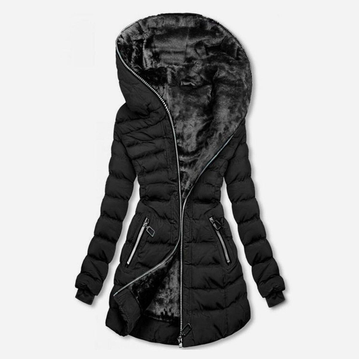 Oak & Coral | Stylish Long Winter Jacket