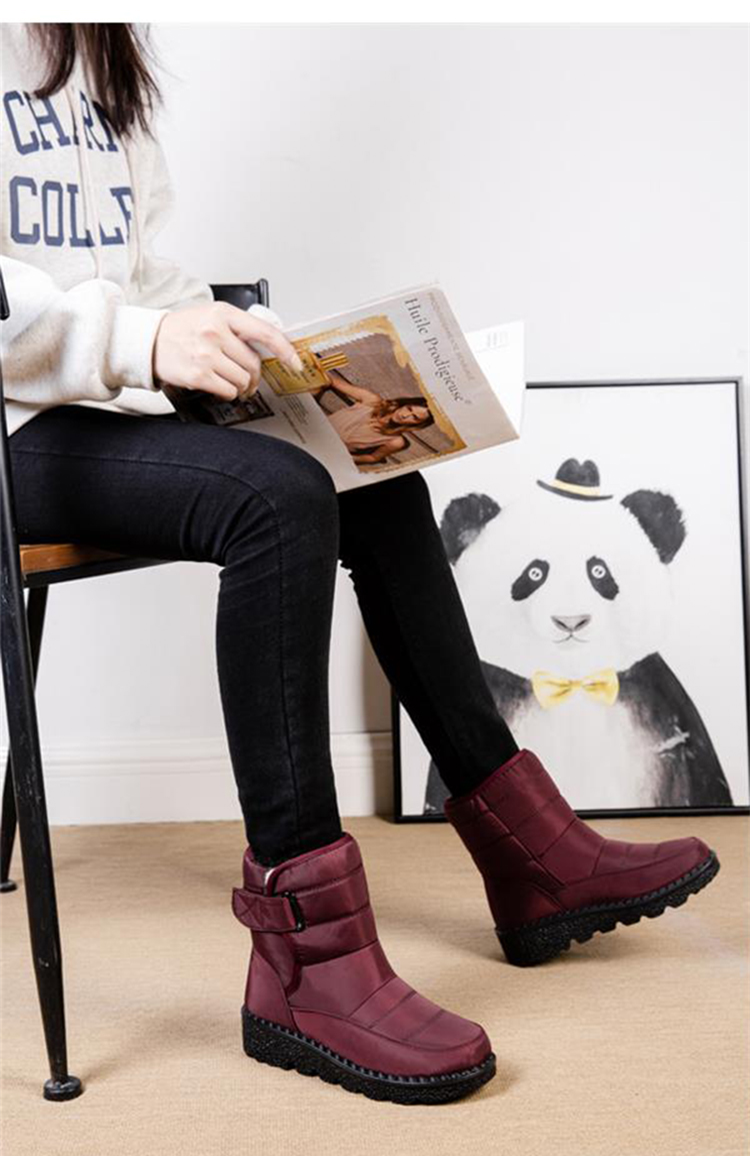 Oak & Coral - The new non-slip, waterproof, padded cotton boots
