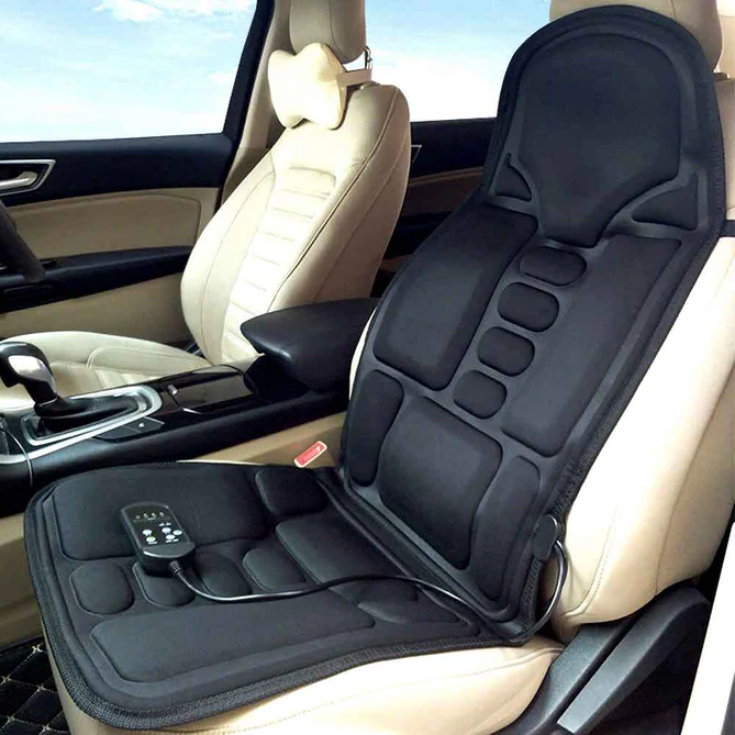 Oak & Coral | The Premium Massage Chair with Heated Back and Neck Cushion