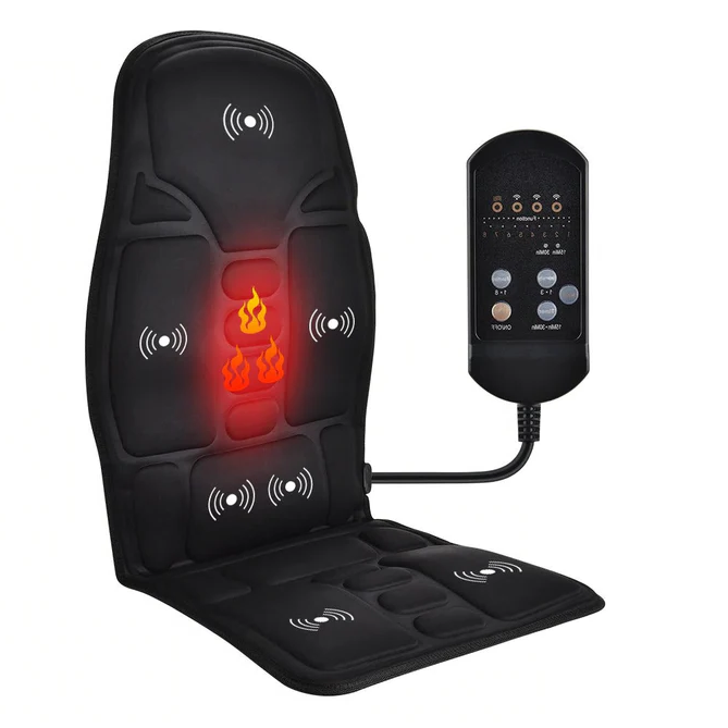 Oak & Coral | The Premium Massage Chair with Heated Back and Neck Cushion