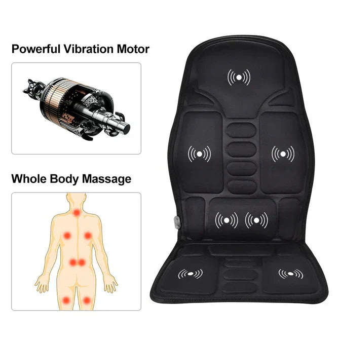 Oak & Coral | The Premium Massage Chair with Heated Back and Neck Cushion