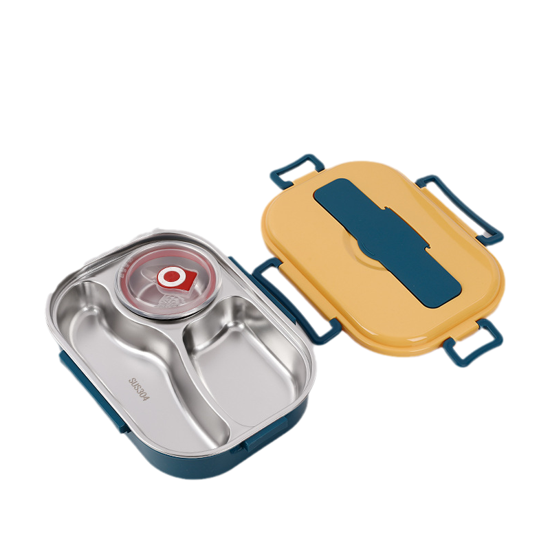 Oak & Coral | Thermal Bento Lunchbox with Compartments