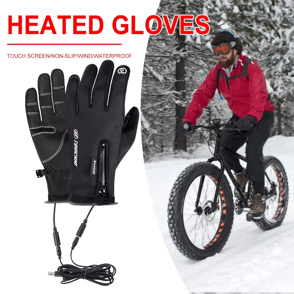 Oak & Coral | Thermal Gloves Heating, Cycling, Bike, Ski Gloves