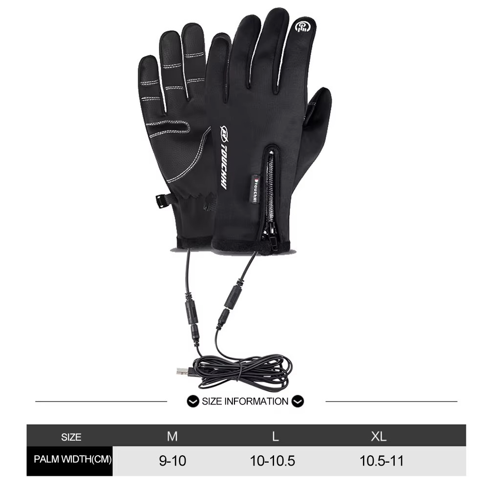 Oak & Coral | Thermal Gloves Heating, Cycling, Bike, Ski Gloves
