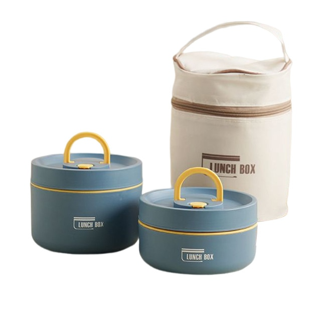 Oak & Coral | ThermoBox Multi-Layered Insulated Lunchbox with FREE Carry Bag
