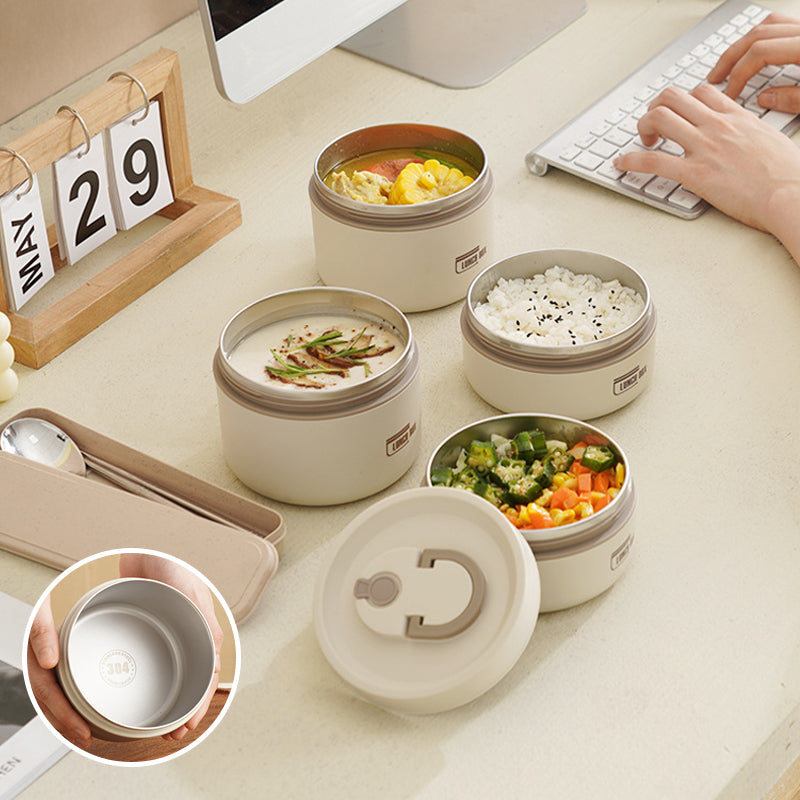 Oak & Coral | ThermoBox Multi-Layered Insulated Lunchbox with FREE Carry Bag