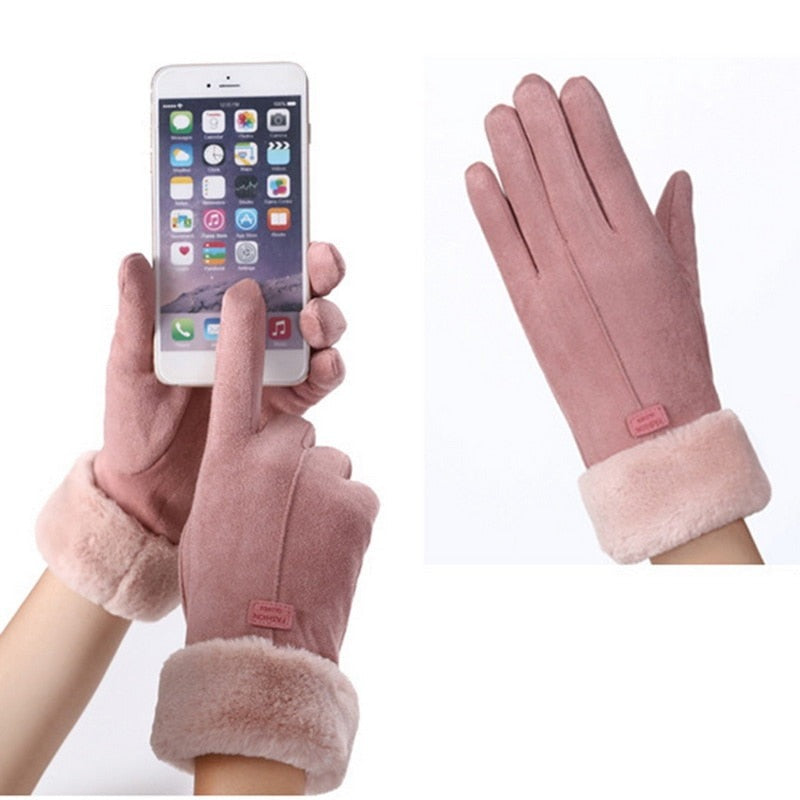 Oak & Coral | ThermoGrip Winter Gloves – Warm, Waterproof and Touchscreen