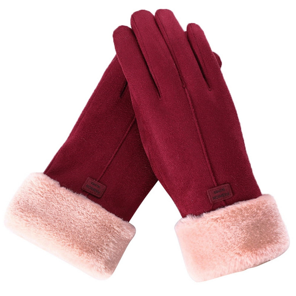 Oak & Coral | ThermoGrip Winter Gloves – Warm, Waterproof and Touchscreen