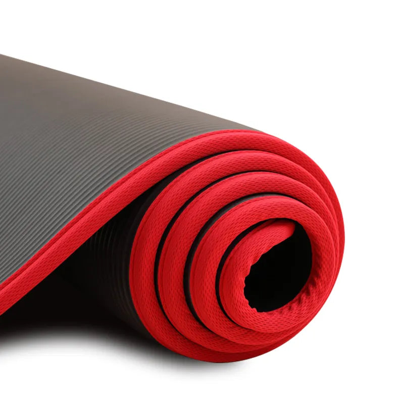 Oak & Coral | Thick Non-Slip Yoga Mat for Pilates and Floor Exercises