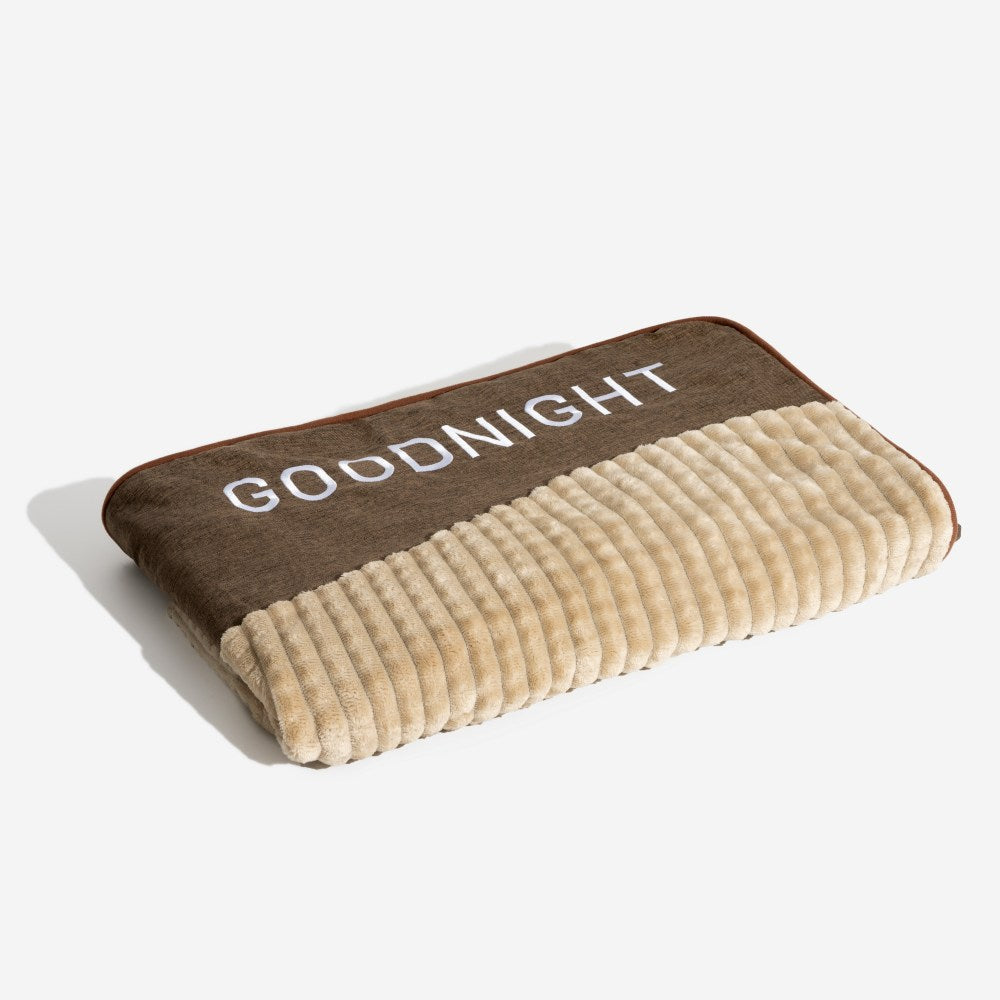 Oak & Coral | Thick scratch-resistant spine protection dog bed