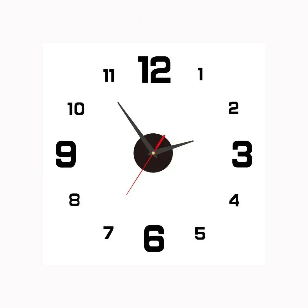 Oak & Coral | Timeless Whisper™ | Silent Classic Wall Clock | Noise-Free Design for Bedroom & Office Decor