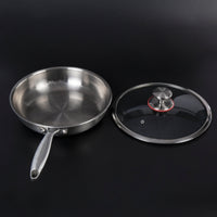 Oak & Coral | Titanium Frying Pan | Non-Toxic, Naturally Non-Stick & Ideal for Healthy Cooking