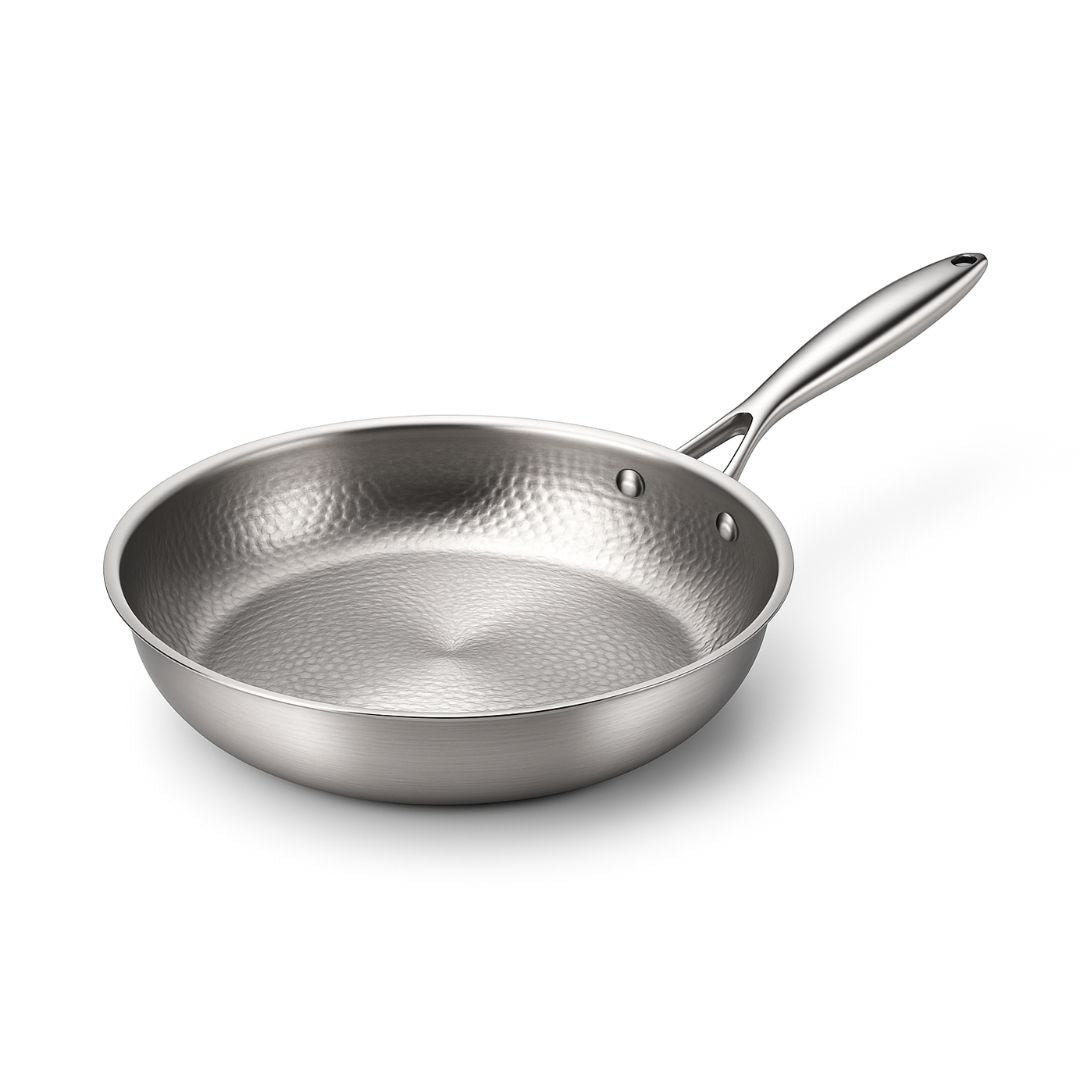 Oak & Coral | Titanium Frying Pan | Non-Toxic, Naturally Non-Stick & Ideal for Healthy Cooking