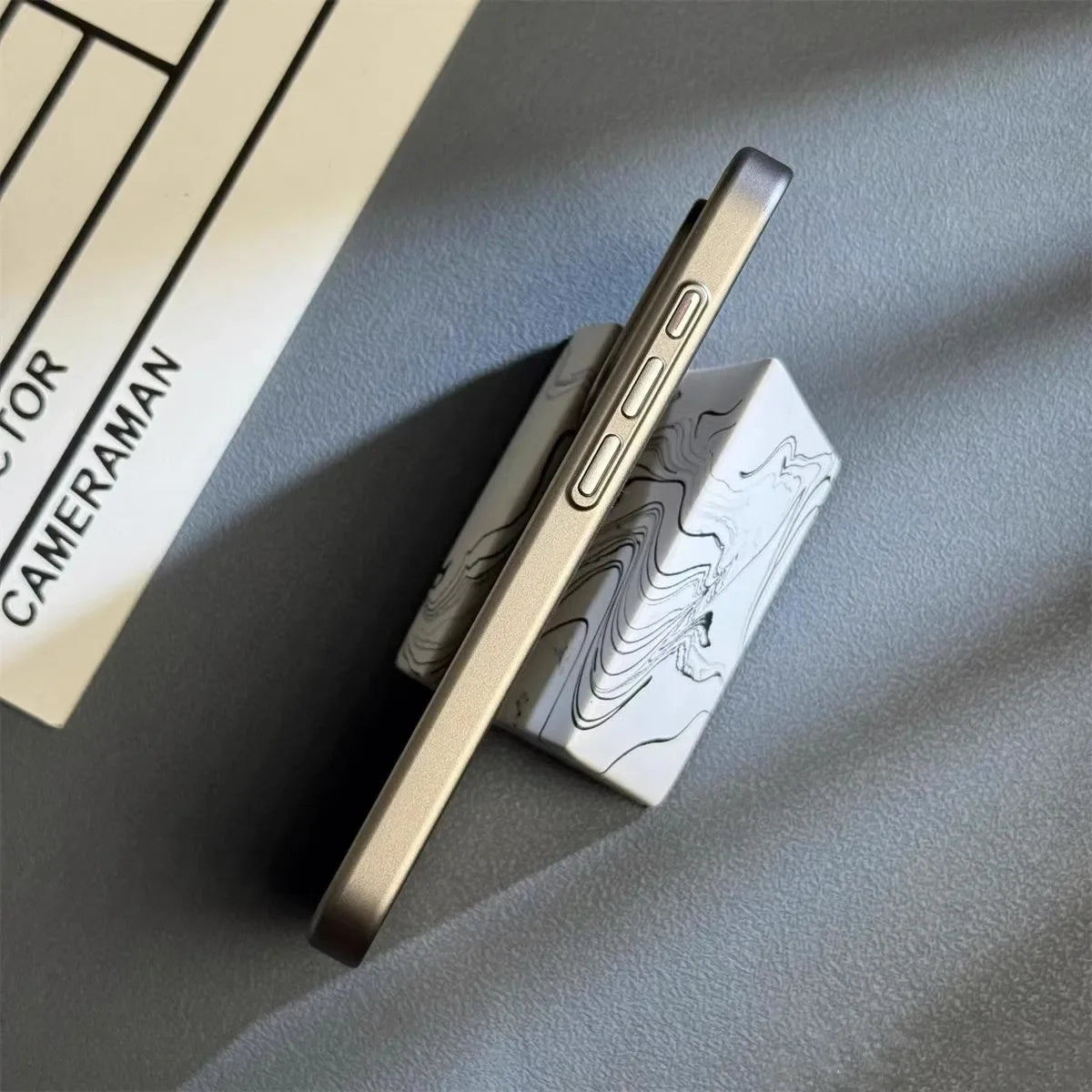 Oak & Coral | Titanium Shield Pro iPhone Case