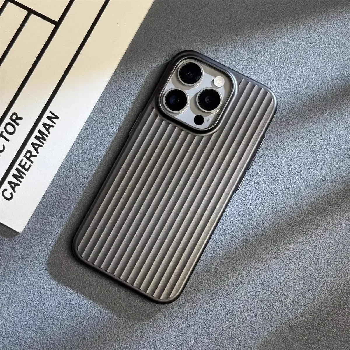 Oak & Coral | Titanium Shield Pro iPhone Case
