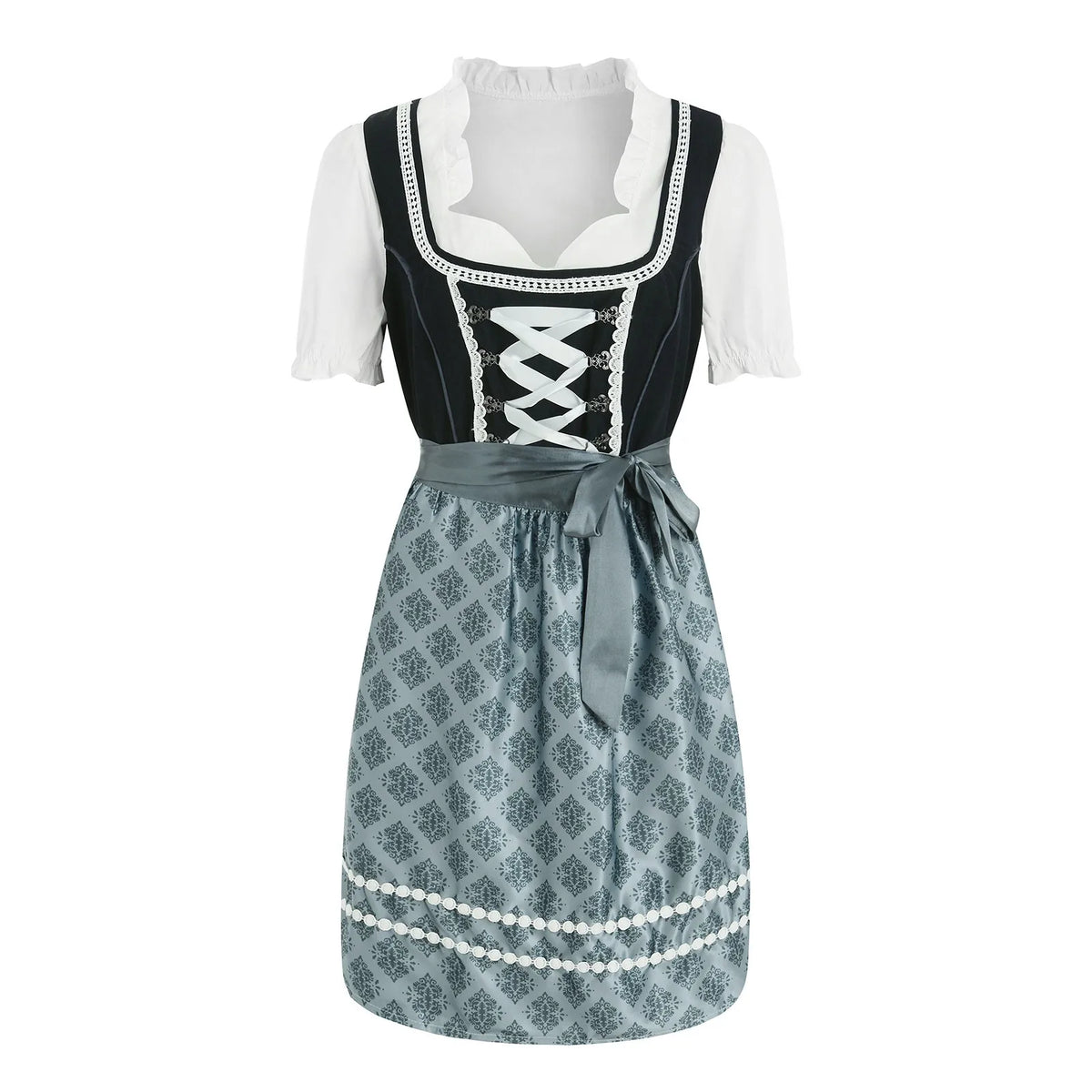 Oak & Coral | Traditional Bavarian Dirndl Dress for Women