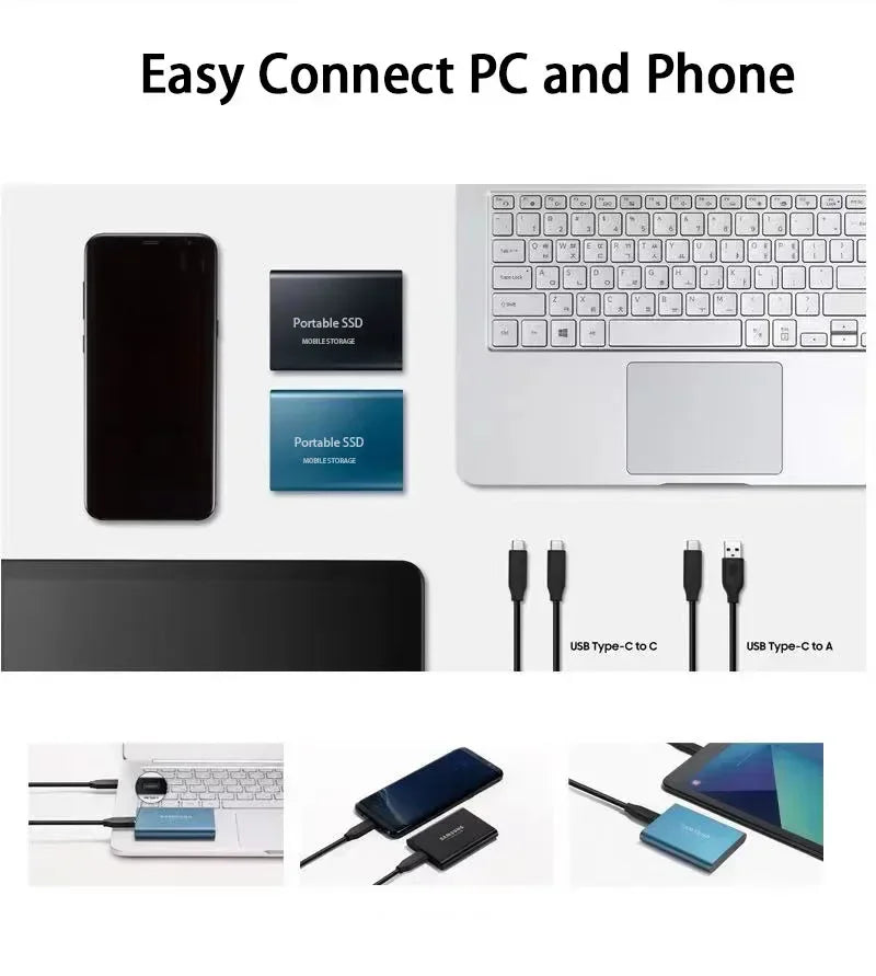 Oak & Coral | Ultra-fast external SSD - SpeedDrive Pro