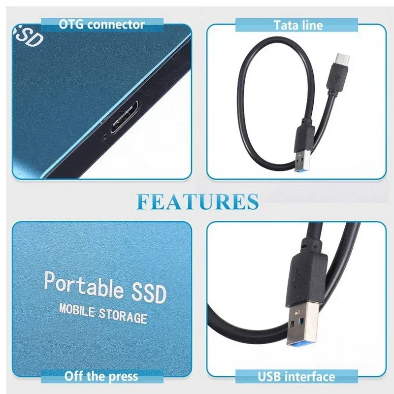 Oak & Coral | Ultra-fast external SSD - SpeedDrive Pro