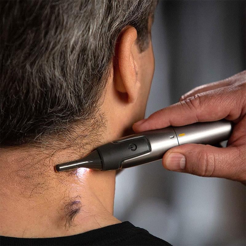 Oak & Coral | Ultra-Thin Precision Trimmer – Professional Grooming for Beard, Nose & Eyebrows