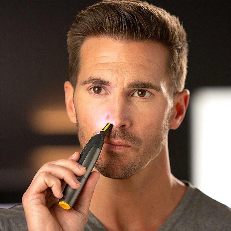 Oak & Coral | Ultra-Thin Precision Trimmer – Professional Grooming for Beard, Nose & Eyebrows