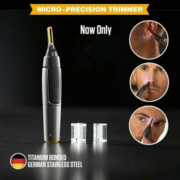 Oak & Coral | Ultra-Thin Precision Trimmer – Professional Grooming for Beard, Nose & Eyebrows