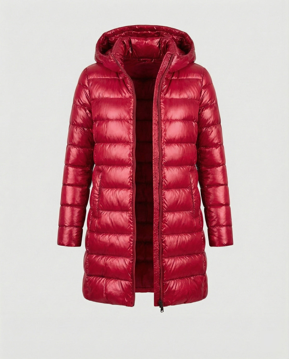 Oak & Coral - Ultralight Transitional Down Jacket with Hood