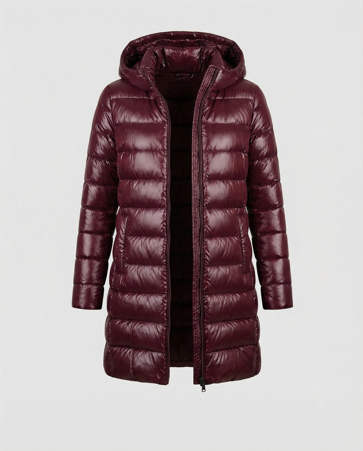 Oak & Coral - Ultralight Transitional Down Jacket with Hood