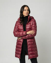 Oak & Coral | Women's Ultralight Insulated Hooded Jacket