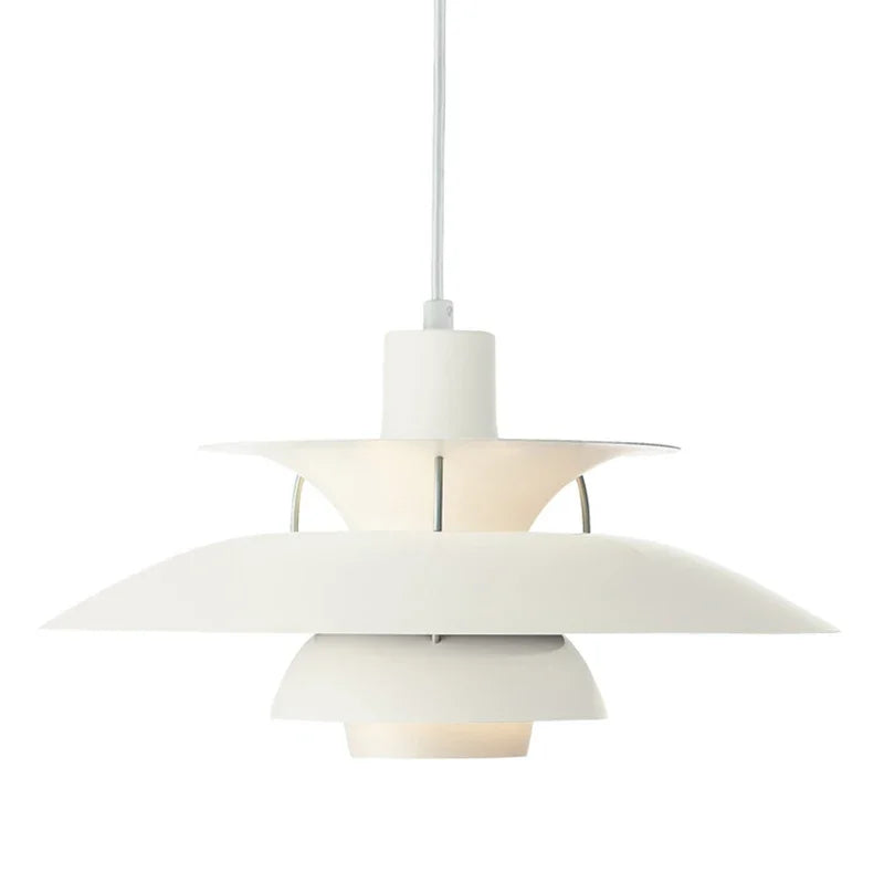 Oak & Coral | Umbrella Pendant Light | Scandinavian Shine Design