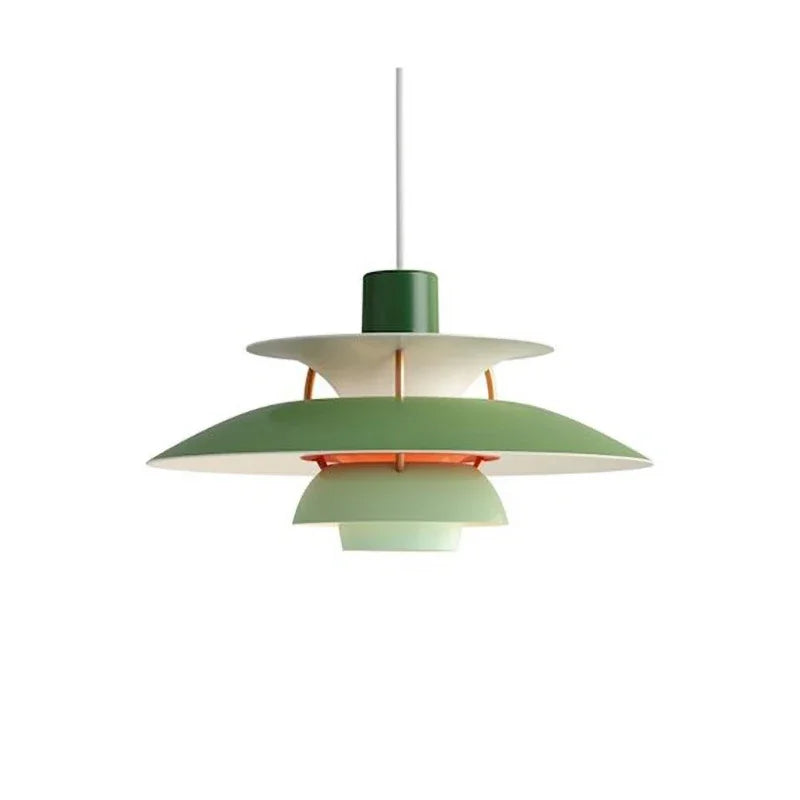 Oak & Coral | Umbrella Pendant Light | Scandinavian Shine Design