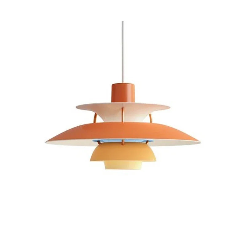 Oak & Coral | Umbrella Pendant Light | Scandinavian Shine Design