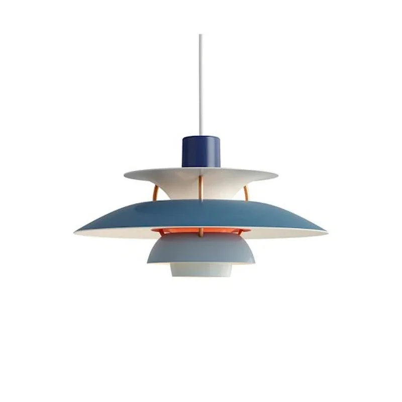 Oak & Coral | Umbrella Pendant Light | Scandinavian Shine Design