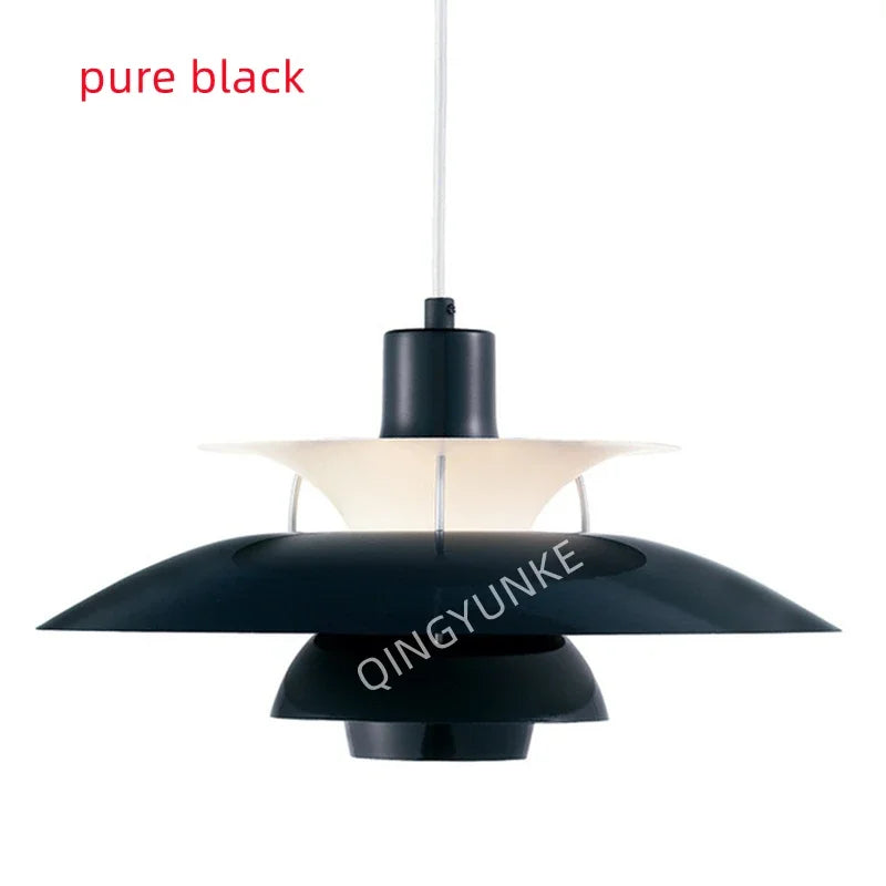 Oak & Coral | Umbrella Pendant Light | Scandinavian Shine Design
