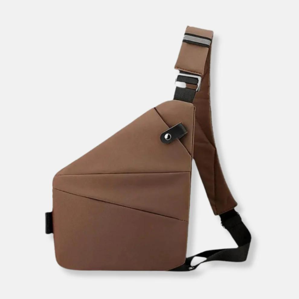 Oak & Coral | Unisex Anti-Theft Sling Bag - Secure Chest Crossbody