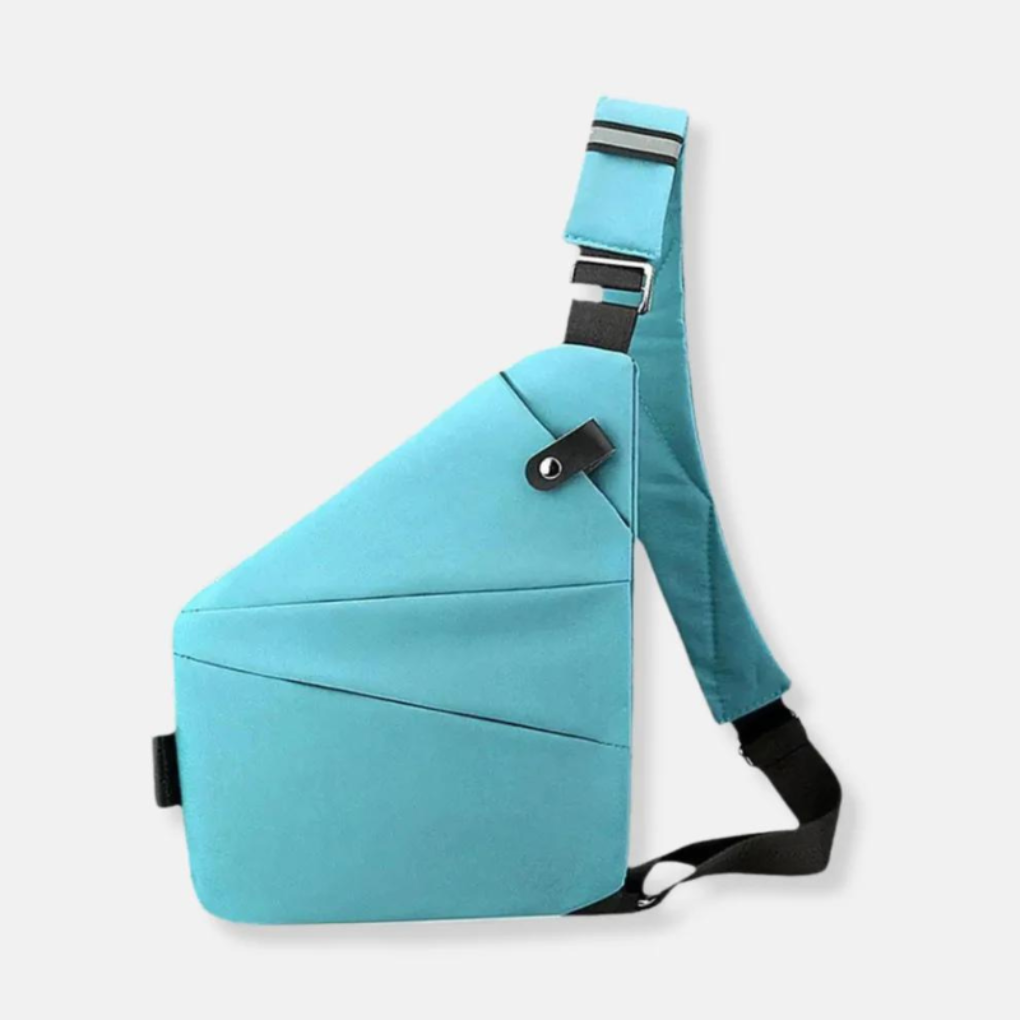 Oak & Coral | Unisex Anti-Theft Sling Bag - Secure Chest Crossbody