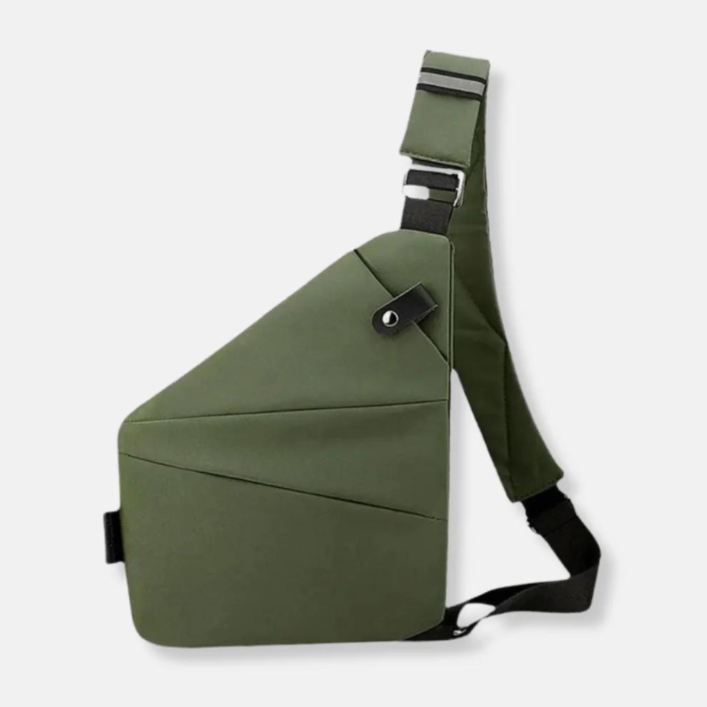 Oak & Coral | Unisex Anti-Theft Sling Bag - Secure Chest Crossbody