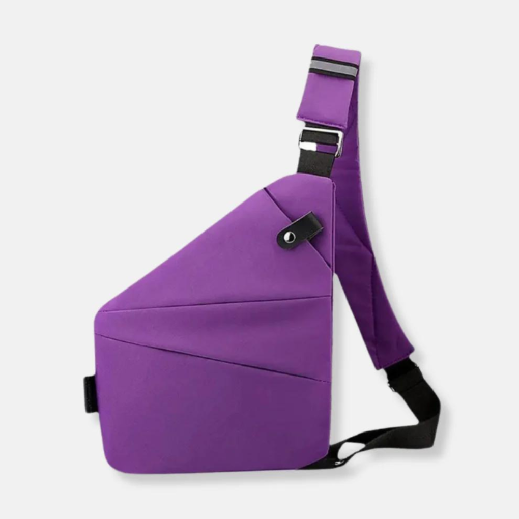 Oak & Coral | Unisex Anti-Theft Sling Bag - Secure Chest Crossbody