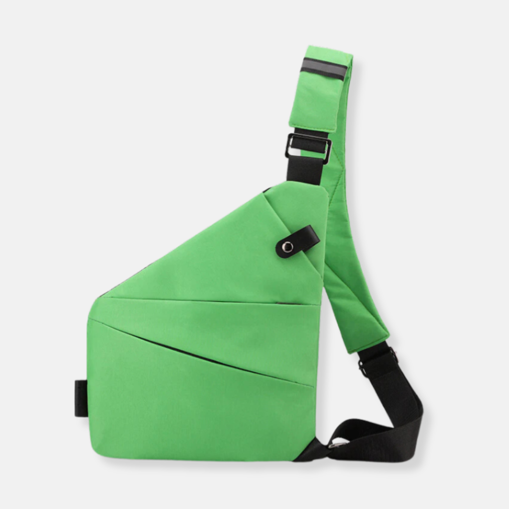 Oak & Coral | Unisex Anti-Theft Sling Bag - Secure Chest Crossbody