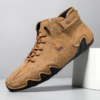 Oak & Coral | Mid-Top "Barefoot Feel" Walker Shoes