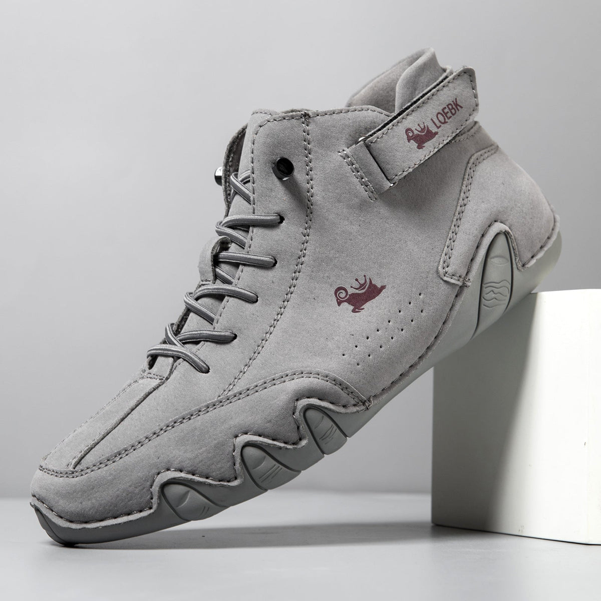 Oak & Coral | Unisex Barefoot High-Top Walking Shoes