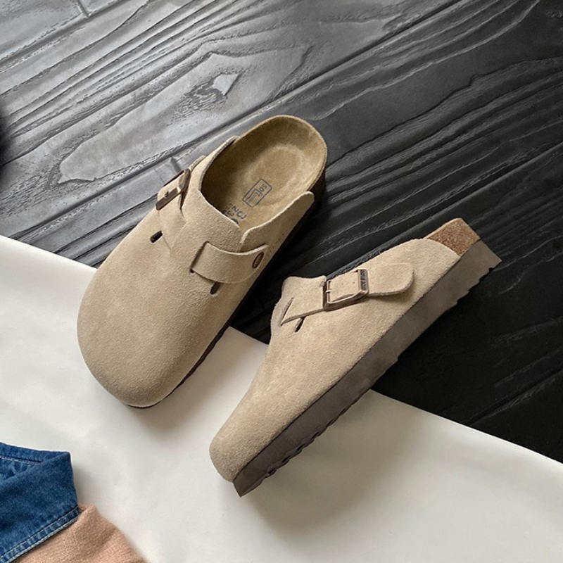 Oak & Coral | Unisex Clogs with Buckle Strap