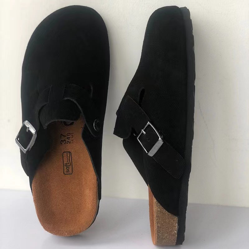 Oak & Coral | Unisex Clogs with Buckle Strap