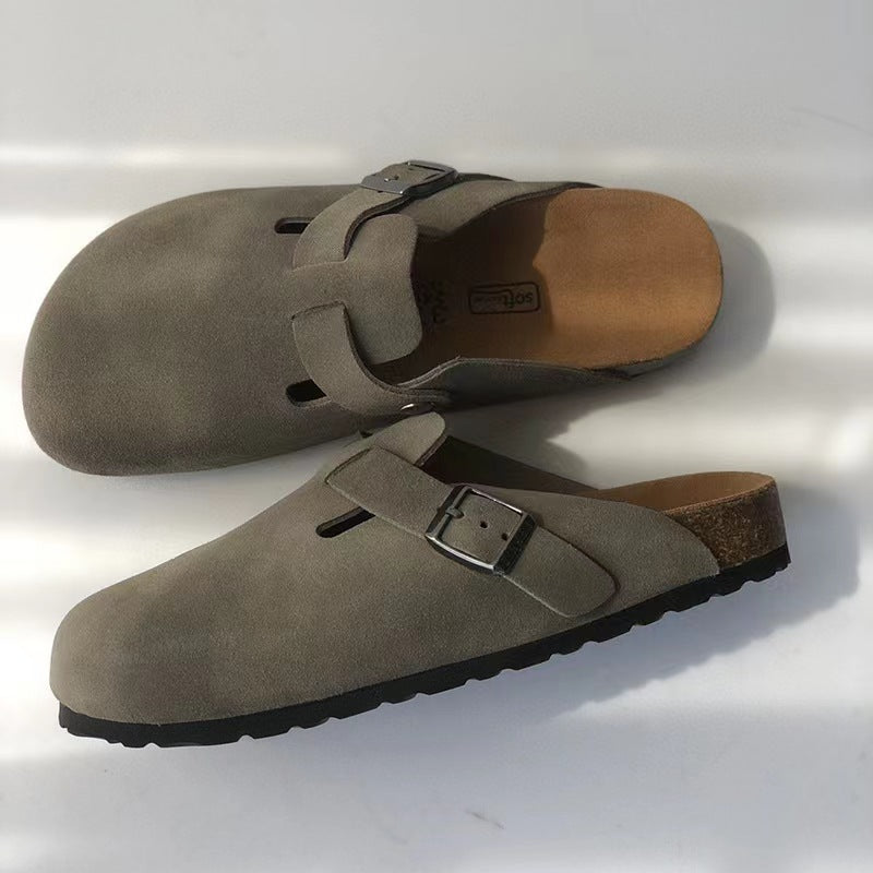 Oak & Coral | Unisex Clogs with Buckle Strap