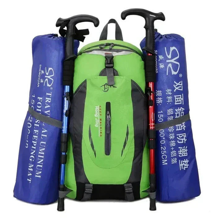 Oak & Coral | Unisex Outdoor Travel Backpack with Multiple Pockets