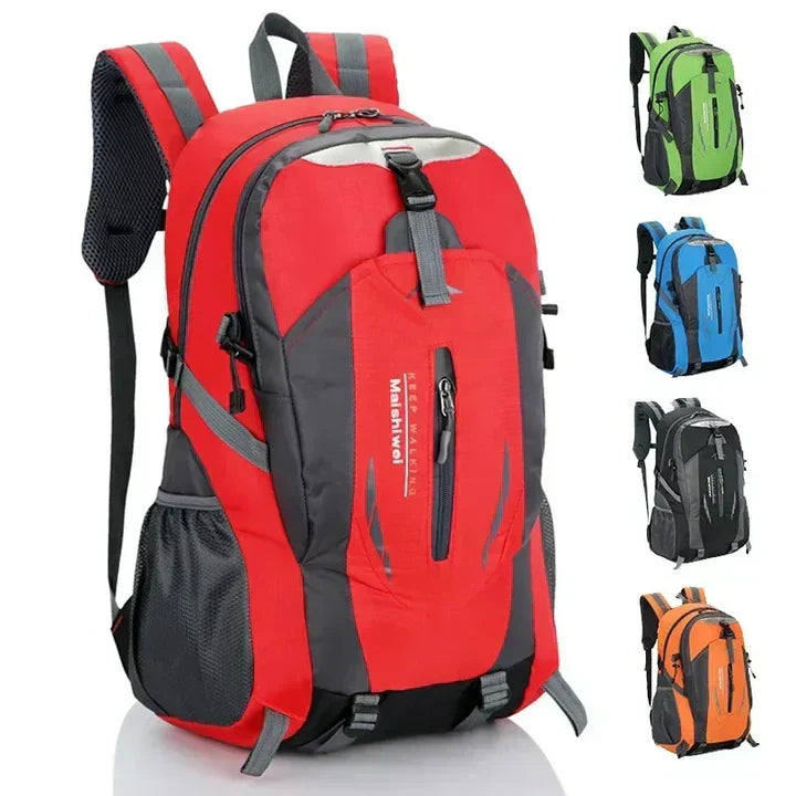 Oak & Coral | Unisex Outdoor Travel Backpack with Multiple Pockets