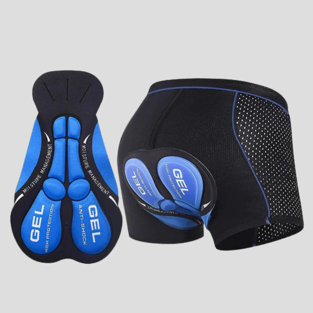 Oak & Coral | Unisex Padded Cycling Shorts with Gel Cushion
