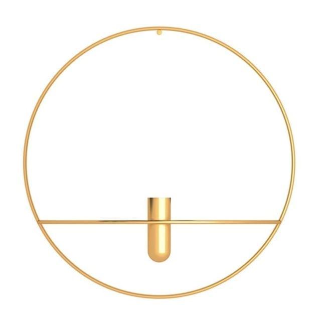 Oak & Coral | WallAura - Ryder Candle Holder and Vase Combination