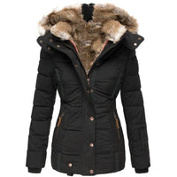 Oak & Coral | Women's Cozy Fur-Lined Winter Jacket