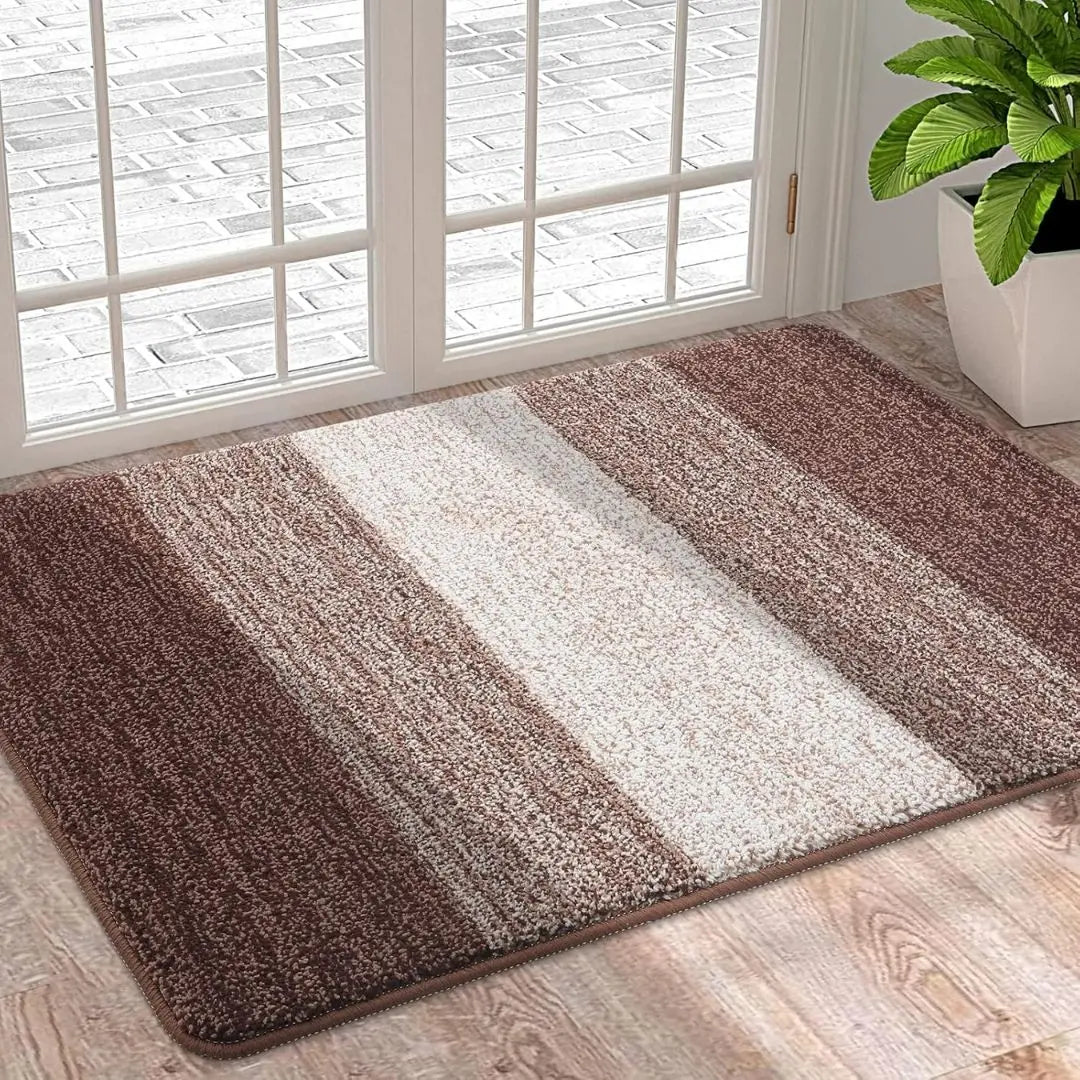 Oak & Coral | Washable Door Mat for Entrances with Water-Absorbing Design