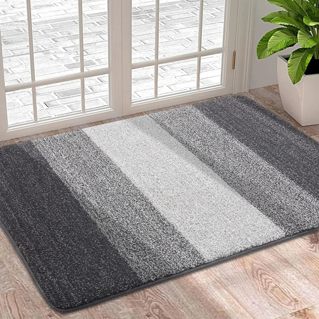 Oak & Coral | Washable Door Mat for Entrances with Water-Absorbing Design